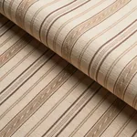 LIGHTFOOT STRIPE fabric COFFEE color by Schumacher