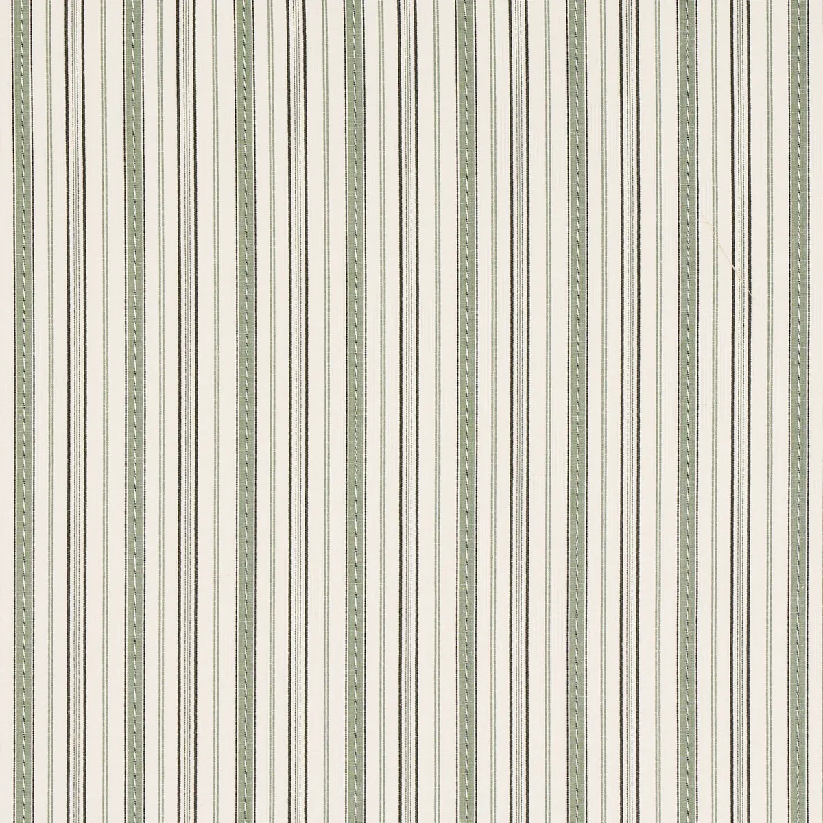 LIGHTFOOT STRIPE fabric MOSS color by Schumacher