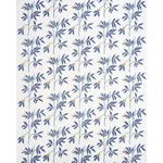 LILLA EMBROIDERY Fabric – BLUE | Schumacher | Wallpaper Twin LILLA EMBROIDERY fabric BLUE color by Schumacher