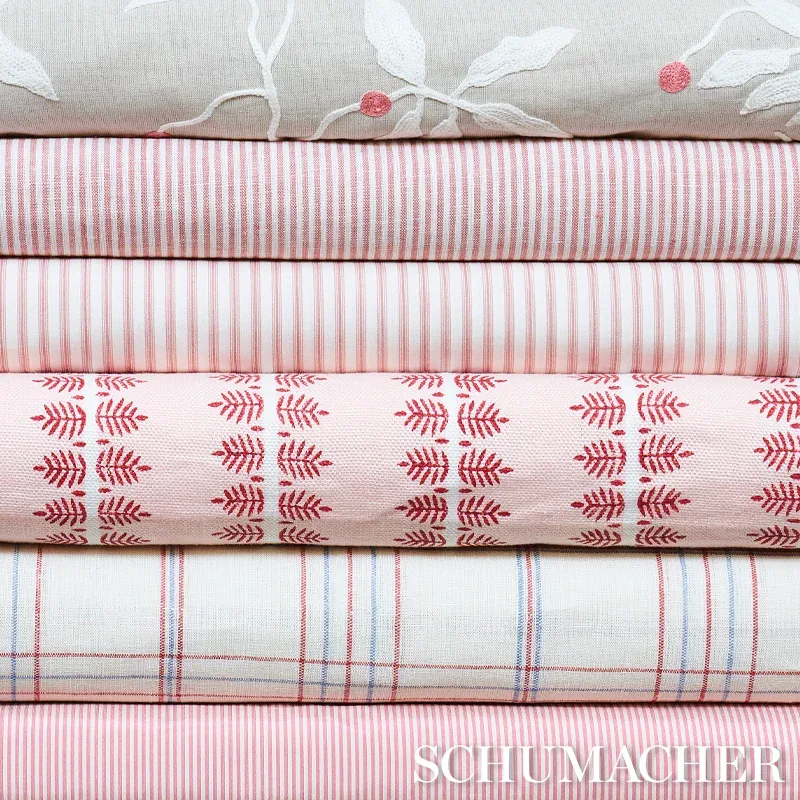 LILLA EMBROIDERY fabric IVORY ON NEUTRAL color by Schumacher