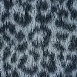 LILYA LEOPARD fabric GREY color by Schumacher
