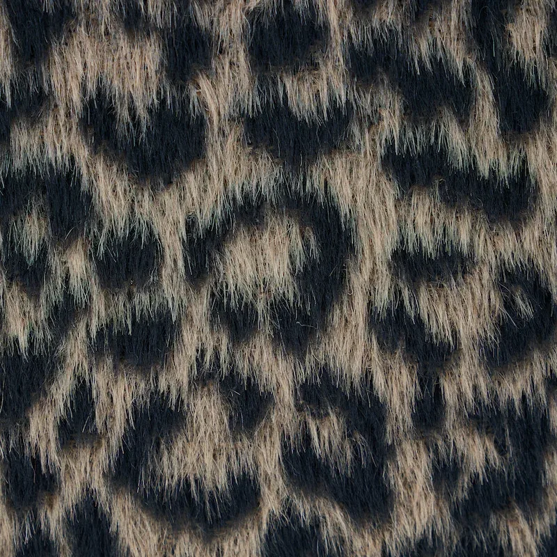 LILYA LEOPARD Fabric – NATURAL | Schumacher | Wallpaper Twin LILYA LEOPARD fabric NATURAL color by Schumacher