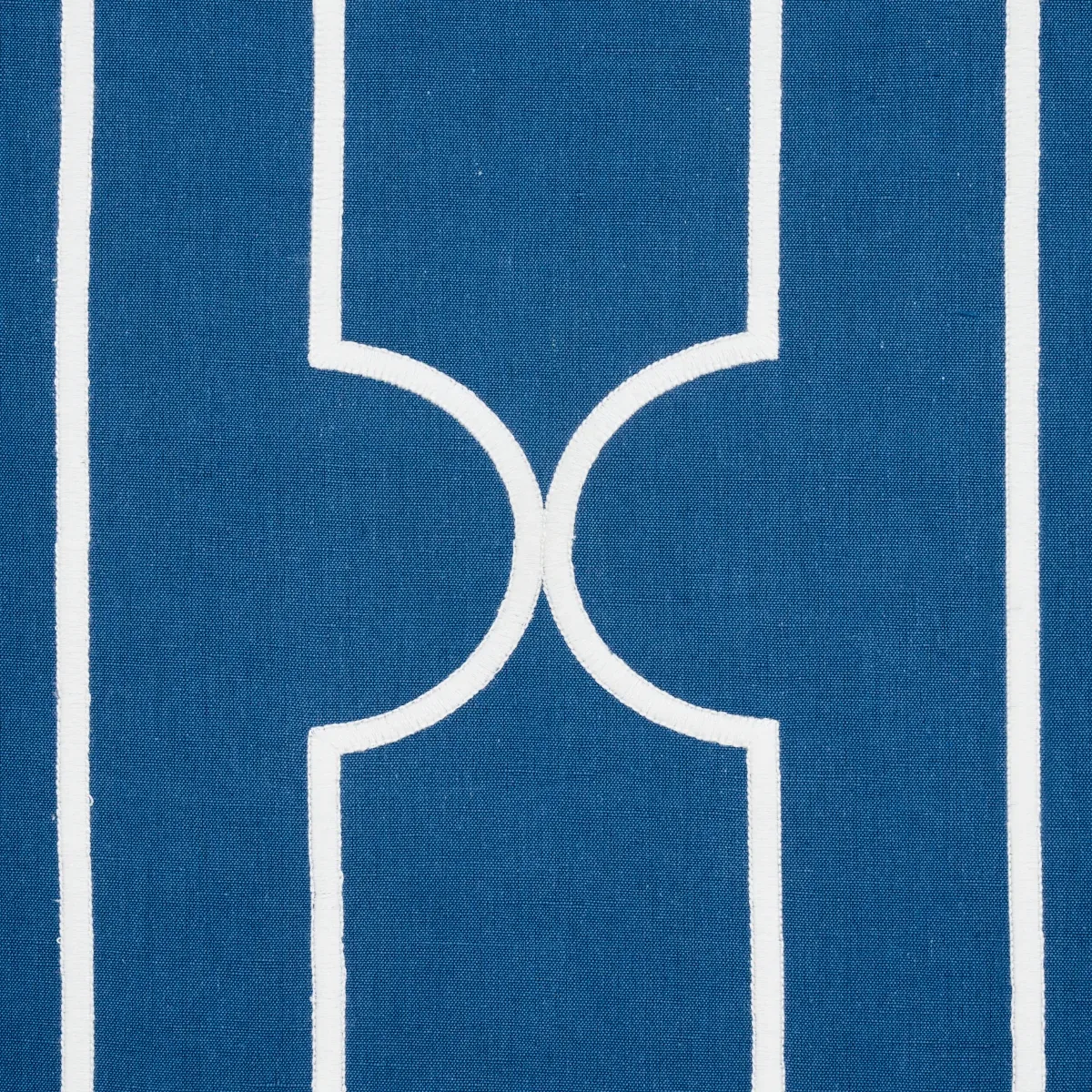 LIMITLESS LATTICE Fabric – ROYAL | Schumacher | Wallpaper Tw LIMITLESS LATTICE fabric ROYAL color by Schumacher
