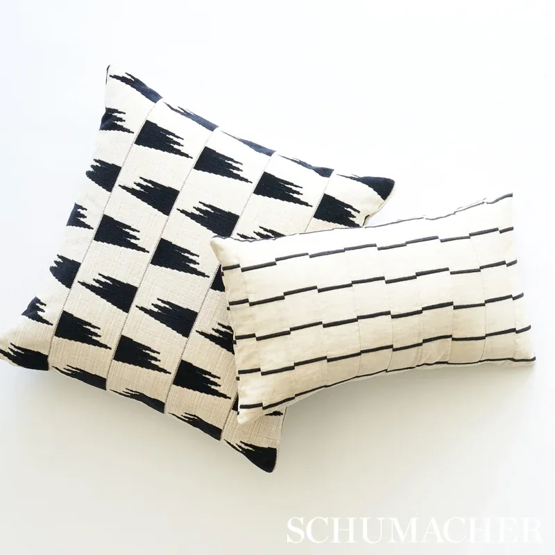LINES Fabric – BLACK | Schumacher | Wallpaper Twins LINES fabric BLACK color by Schumacher