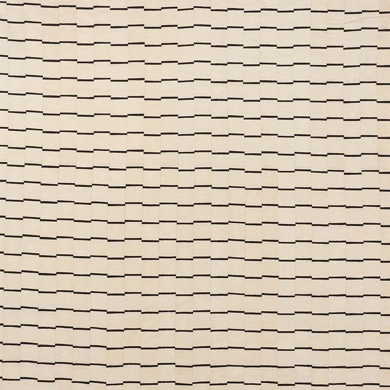 LINES fabric BLACK color by Schumacher