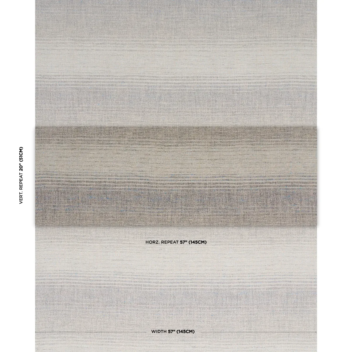 LIORA LINEN OMBRÉ Fabric – AZURE | Schumacher | Wallpaper Tw LIORA LINEN OMBRÉ fabric AZURE color by Schumacher