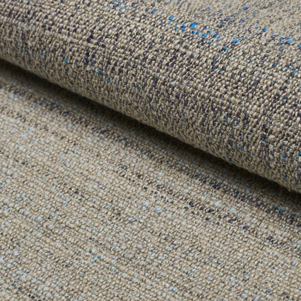 LIORA LINEN OMBRÉ Fabric – AZURE | Schumacher | Wallpaper Tw LIORA LINEN OMBRÉ fabric AZURE color by Schumacher