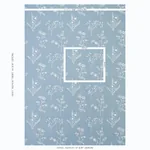 LISBETH EMBROIDERY fabric BLUE color by Schumacher