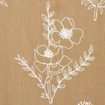 LISBETH EMBROIDERY Fabric – CAMEL | Schumacher | Wallpaper T LISBETH EMBROIDERY fabric CAMEL color by Schumacher