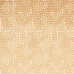 LISBOA VELVET Fabric – GOLD | Schumacher | Wallpaper Twins LISBOA VELVET fabric GOLD color by Schumacher