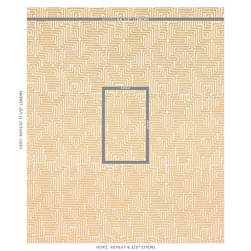 LISBOA VELVET Fabric – GOLD | Schumacher | Wallpaper Twins LISBOA VELVET fabric GOLD color by Schumacher