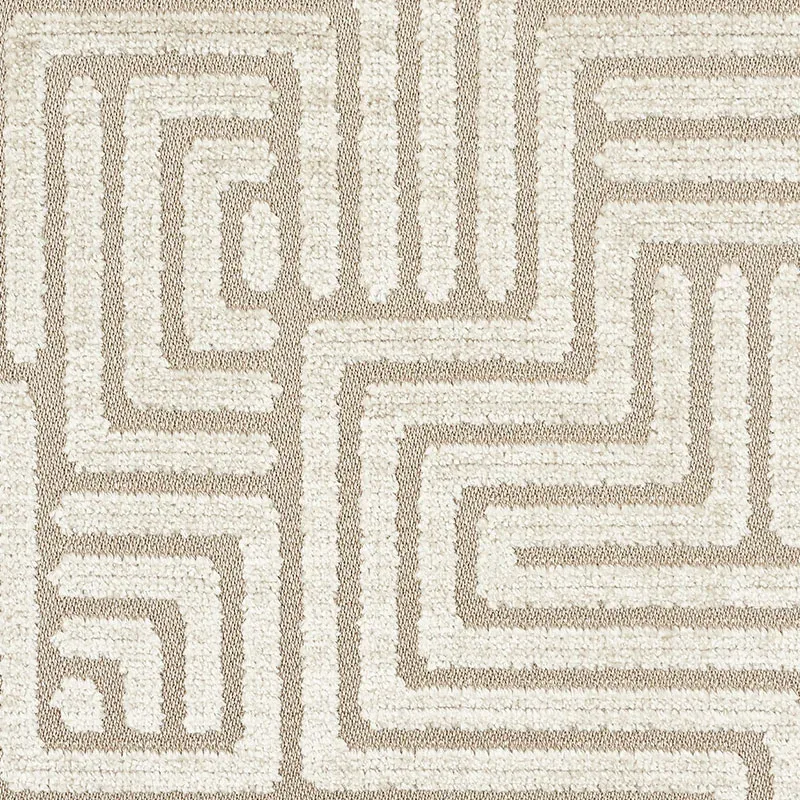 LISBOA VELVET fabric MOONSTONE color by Schumacher