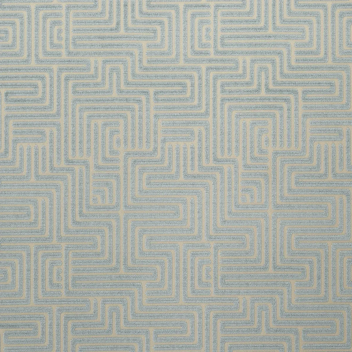 LISBOA VELVET fabric SKY color by Schumacher