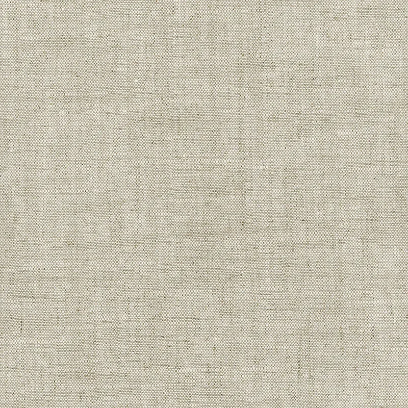 LISMORE LINEN PLAIN fabric NATURAL color by Schumacher