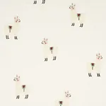 Llama Embroidery Fabric – MULTI | Schumacher | Wallpaper Twi Llama Embroidery fabric MULTI color by Schumacher