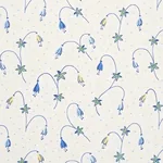 LOLLY FLORAL Fabric – BLUES | Schumacher | Wallpaper Twins LOLLY FLORAL fabric BLUES color by Schumacher