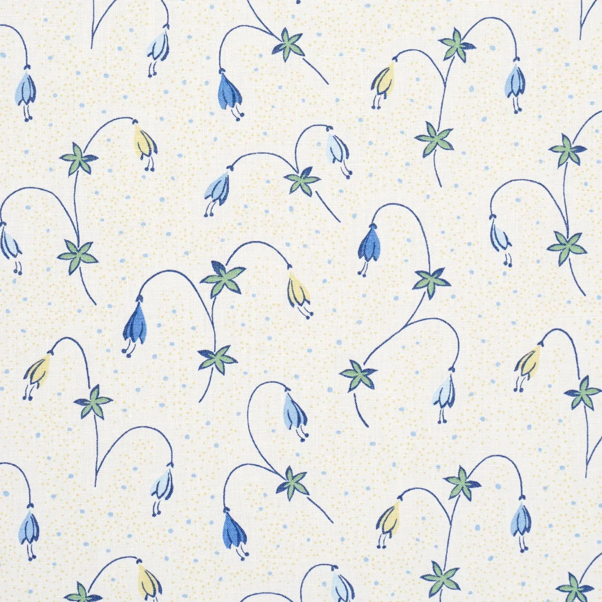 LOLLY FLORAL Fabric – BLUES | Schumacher | Wallpaper Twins LOLLY FLORAL fabric BLUES color by Schumacher