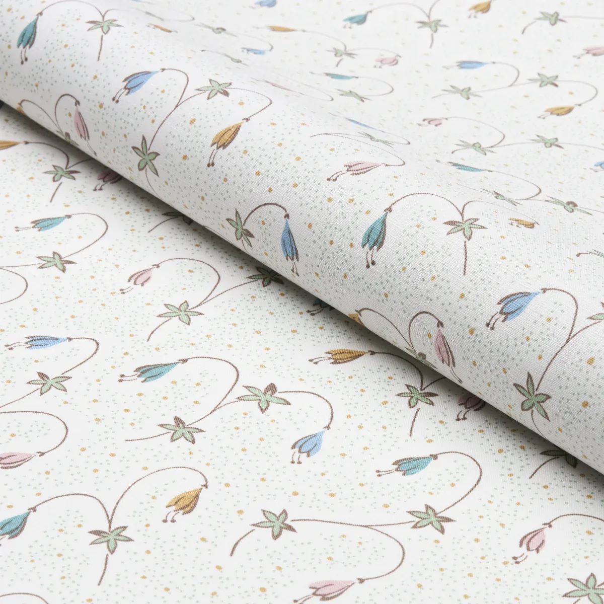 LOLLY FLORAL fabric CONFETTI color by Schumacher