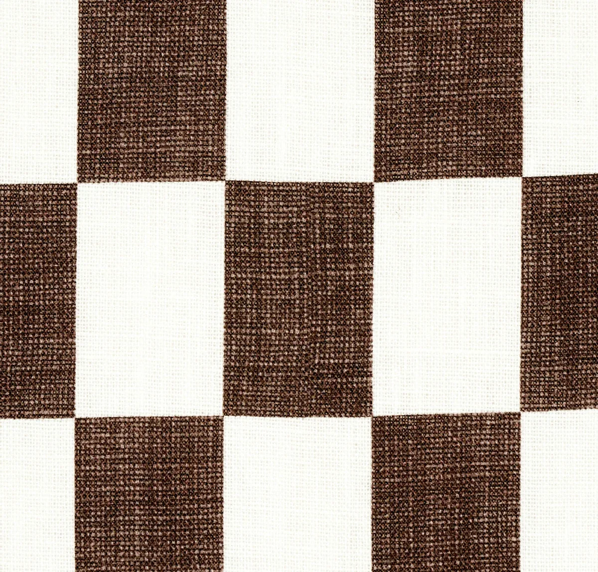 LOOSE CHECK Fabric – BROWN | Schumacher | Wallpaper Twins LOOSE CHECK fabric BROWN color by Schumacher