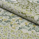LORENE Fabric – LEAF | Schumacher | Wallpaper Twins LORENE fabric LEAF color by Schumacher