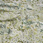 LORENE Fabric – LEAF | Schumacher | Wallpaper Twins LORENE fabric LEAF color by Schumacher