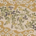 LORENE Fabric – OCHRE | Schumacher | Wallpaper Twins LORENE fabric OCHRE color by Schumacher