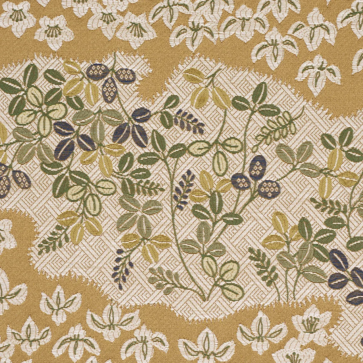LORENE Fabric – OCHRE | Schumacher | Wallpaper Twins LORENE fabric OCHRE color by Schumacher