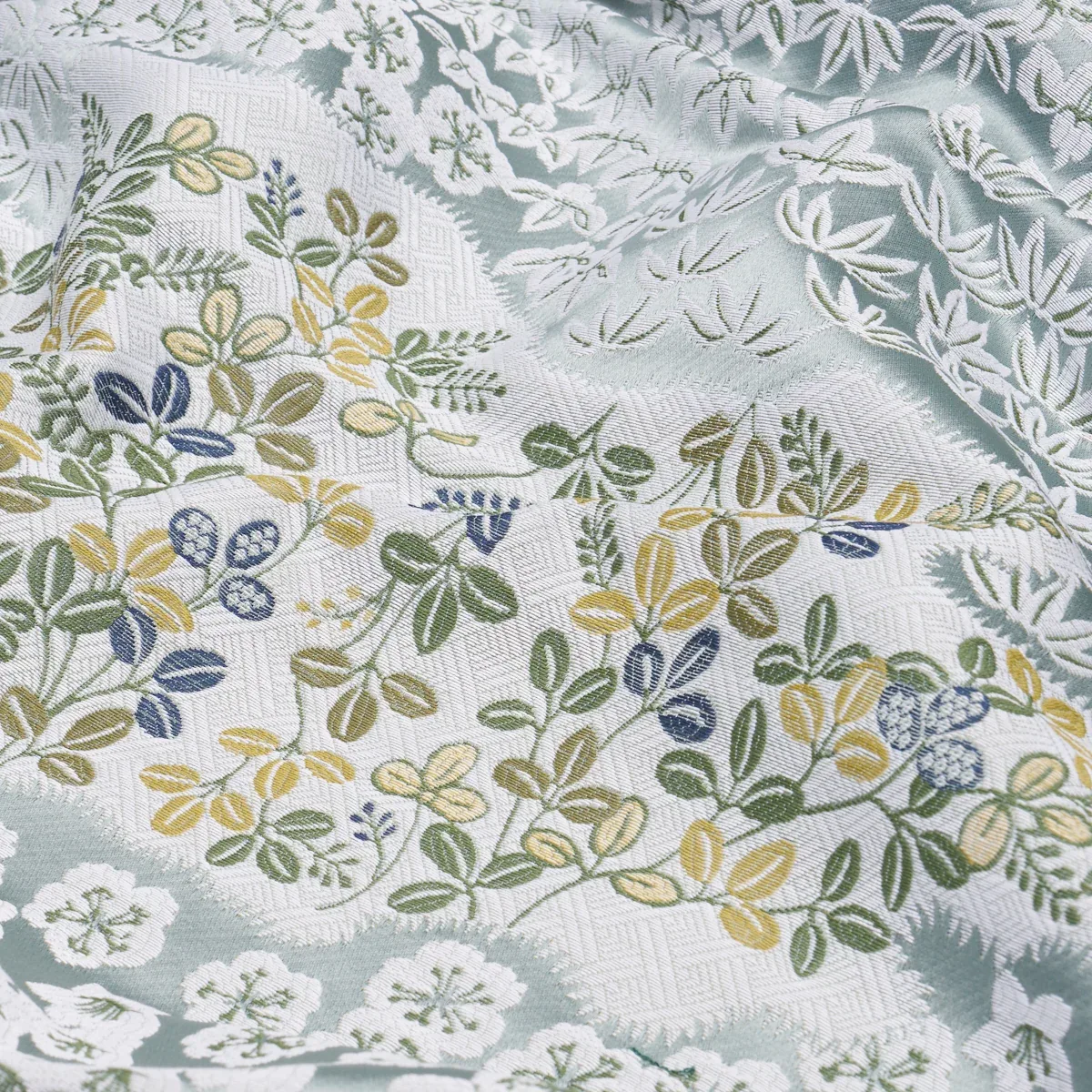 LORENE Fabric – SKY | Schumacher | Wallpaper Twins LORENE fabric SKY color by Schumacher