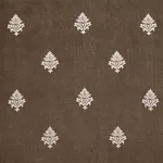 Lorenzo Embroidery fabric COFFEE BEAN color by Schumacher