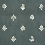 Lorenzo Embroidery fabric MIDNIGHT color by Schumacher