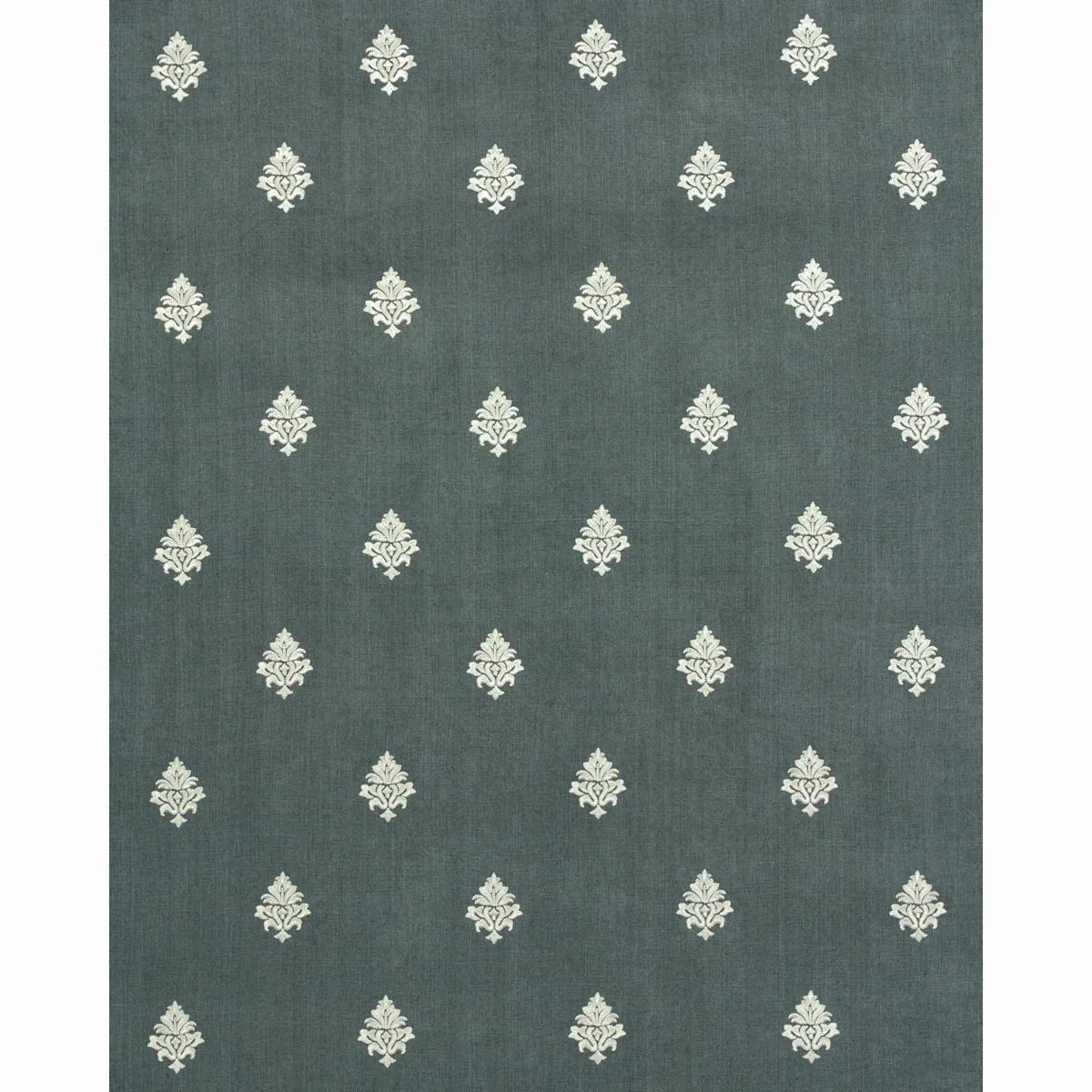 Lorenzo Embroidery fabric MIDNIGHT color by Schumacher