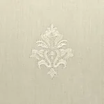 Lorenzo Embroidery fabric NATURAL color by Schumacher