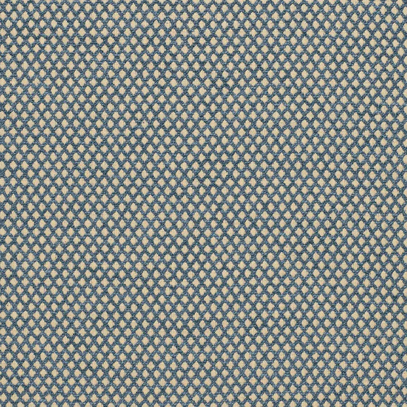 LOSANGE BOUCLÉ fabric PRUSSIAN color by Schumacher