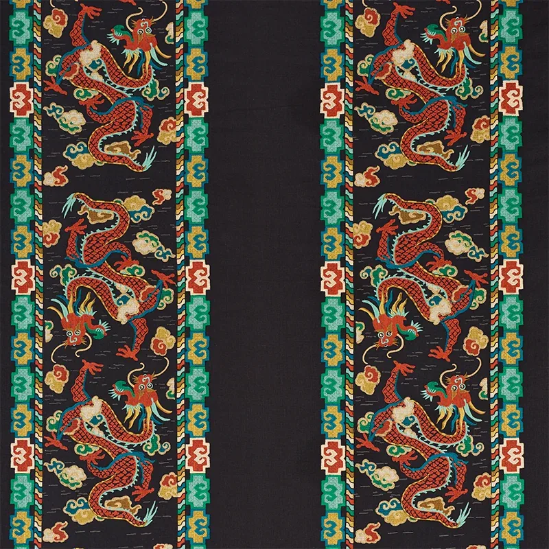 78090 | LOTAN DRAGON EMBROIDERY – BLACK