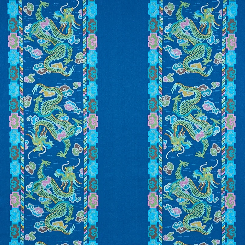 78091 | LOTAN DRAGON EMBROIDERY – BLUE