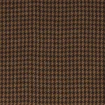 LOTTI LINEN HOUNDSTOOTH Fabric – BROWN | Schumacher | Wallpa LOTTI LINEN HOUNDSTOOTH fabric BROWN color by Schumacher