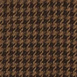 LOTTI LINEN HOUNDSTOOTH Fabric – BROWN | Schumacher | Wallpa LOTTI LINEN HOUNDSTOOTH fabric BROWN color by Schumacher