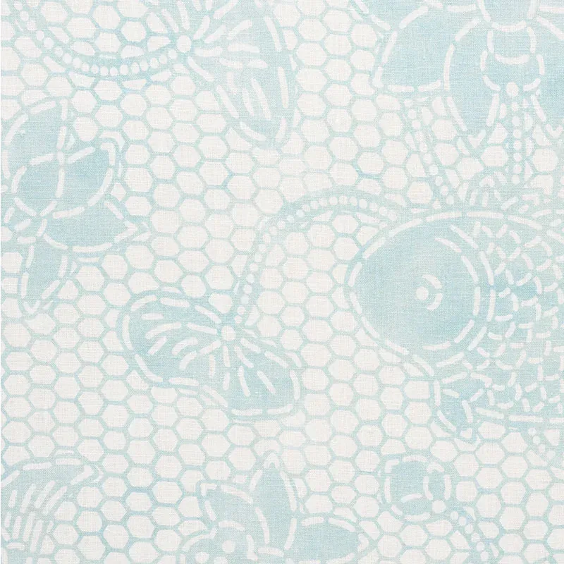 LOTUS BATIK Fabric – MINERAL | Schumacher | Wallpaper Twins LOTUS BATIK fabric MINERAL color by Schumacher