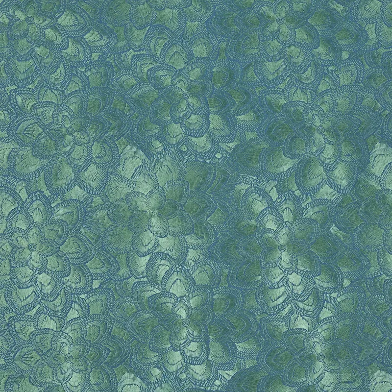 78342 | LOTUS EMBROIDERY – JADE