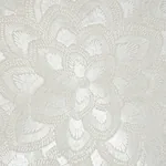 LOTUS EMBROIDERY Fabric – PEARL | Schumacher | Wallpaper Twi LOTUS EMBROIDERY fabric PEARL color by Schumacher