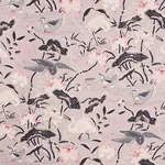 LOTUS GARDEN Fabric – LILAC | Schumacher | Wallpaper Twins LOTUS GARDEN fabric LILAC color by Schumacher