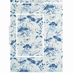 LOTUS GARDEN fabric PORCELAIN color by Schumacher