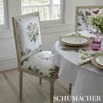 LOUDON ROSE Fabric – BLUSH | Schumacher | Wallpaper Twins LOUDON ROSE fabric BLUSH color by Schumacher