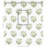 LOUDON ROSE fabric IVORY color by Schumacher