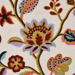 LOULOU EMBROIDERY Fabric – JEWEL | Schumacher | Wallpaper Tw LOULOU EMBROIDERY fabric JEWEL color by Schumacher