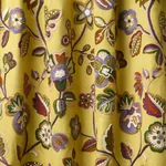LOULOU EMBROIDERY Fabric – MARIGOLD | Schumacher | Wallpaper LOULOU EMBROIDERY fabric MARIGOLD color by Schumacher
