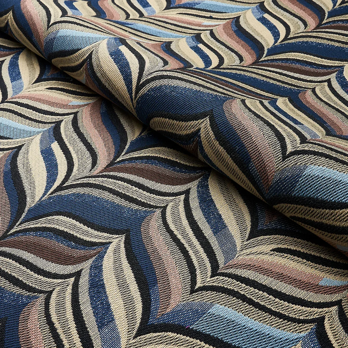 LOULOU fabric OPAL color by Schumacher