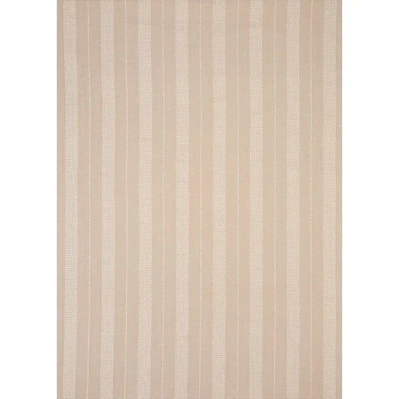 LUBECK STRIPE Fabric – NATURAL | Schumacher | Wallpaper Twin LUBECK STRIPE fabric NATURAL color by Schumacher