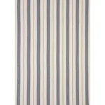 LUBECK STRIPE fabric NAVY color by Schumacher
