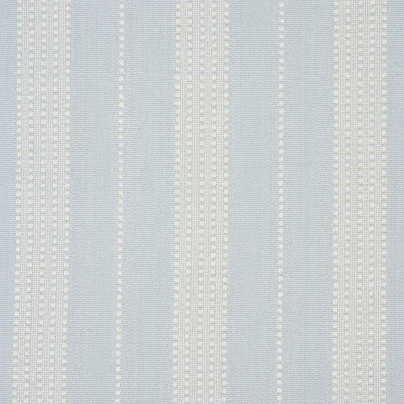 LUBECK STRIPE fabric SKY color by Schumacher